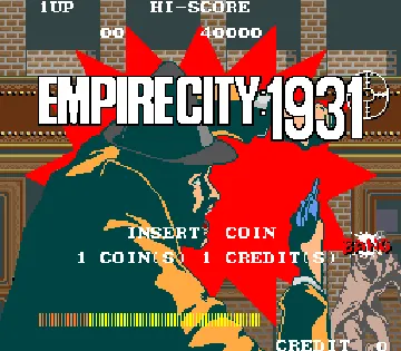 Empire City: 1931 (bootleg?) screen shot title